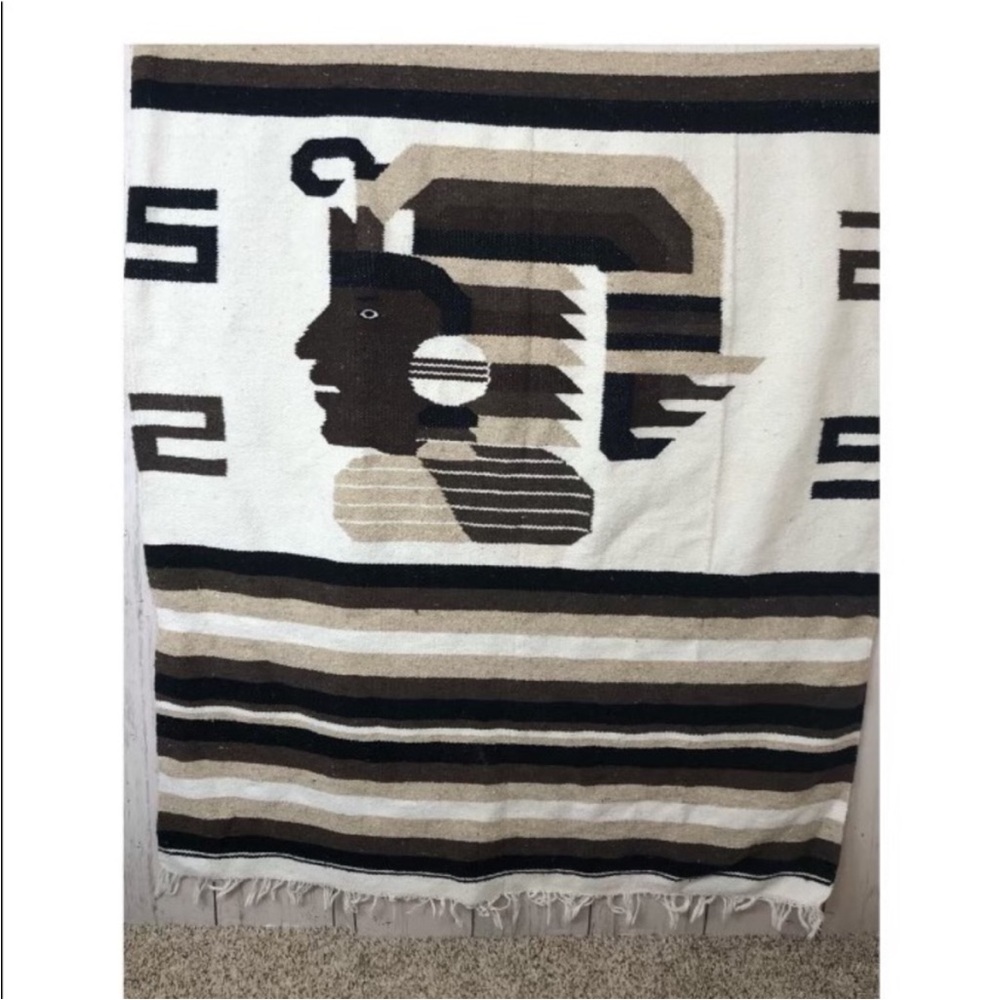 Handwoven Throw Blanket - Picture 3 of 5